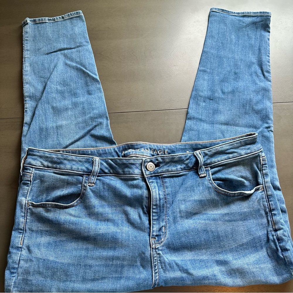 American Eagle Outfitters Blue Skinny Jeans